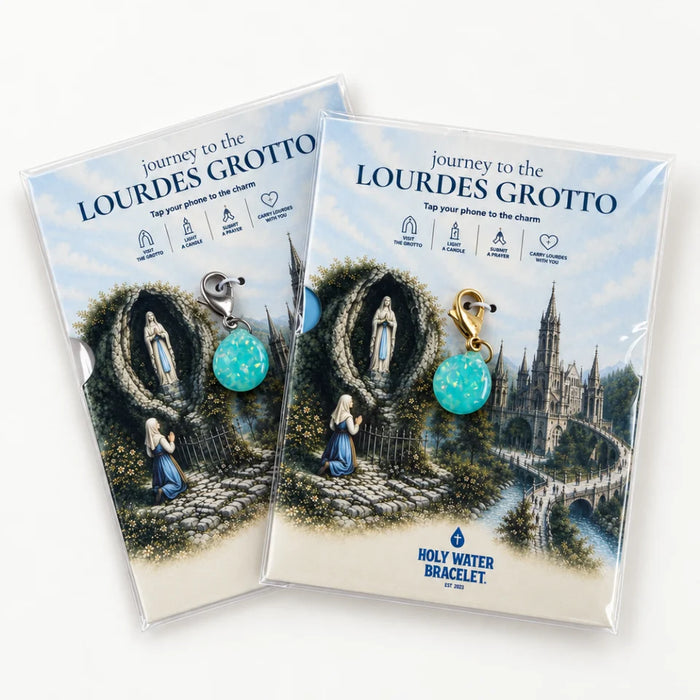 Holy Water Journey to Lourdes™ Interactive Charm