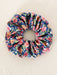 Hideaway Scrunchie - Navy Pink Roses