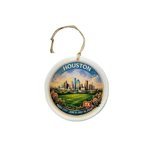 Summer 2026 Houston Ceramic Ornament