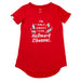 Hallmark Channel Only Awake Oversized Women's Red Sleep Shirt