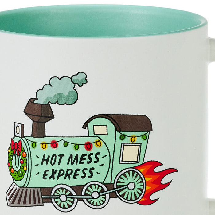 Hot Mess Express Funny Mug, 16 oz.