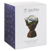 Harry Potter Whomping Willow Water Globe collectible box, featuring a white front with the product illustration and a dark purple patterned side panel.