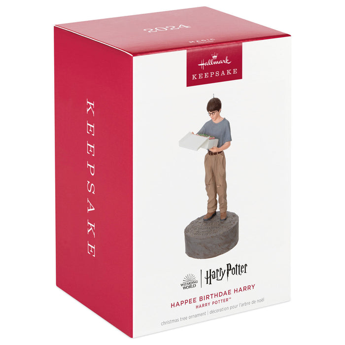 Harry Potter™ Happee Birthdae Harry 2024 Ornament With Sound