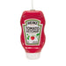 Heinz Tomato Ketchup bottle ornament on a white background