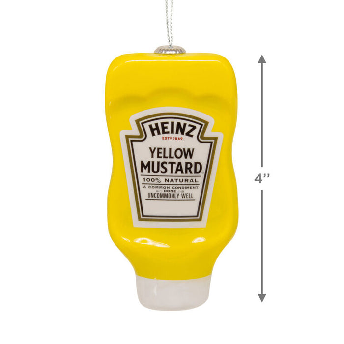Heinz™ Mustard Bottle Shatterproof Hallmark Ornament