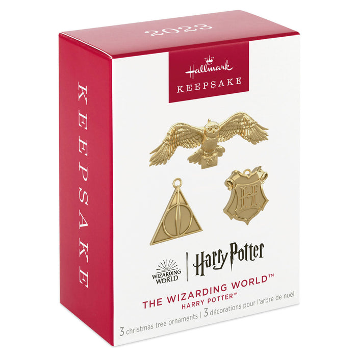 Mini Harry Potter™ The Wizarding World™ 2023 Metal Ornaments