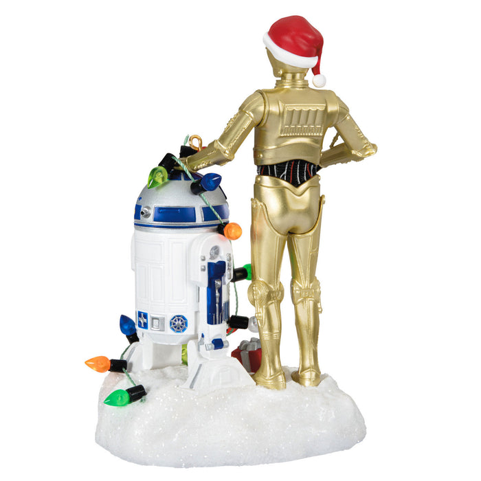 Star Wars™ C-3PO™ and R2-D2™ Peekbuster 2024 Ornament With Motion-Activated Sound