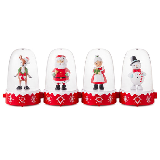 Holiday Happy Tappers Musical Figurines With Motion