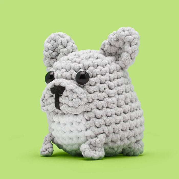 Woobles Hugo the French Bulldog Crochet Kit — Trudy's Hallmark