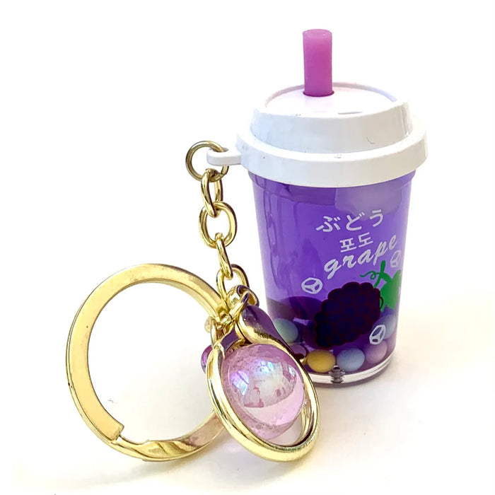 Fruit Boba Floaty Keycharm