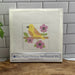Yellowbird with Pink Flowers Needlepoint Kit