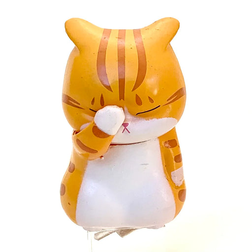 Cat Face Palm Figurine