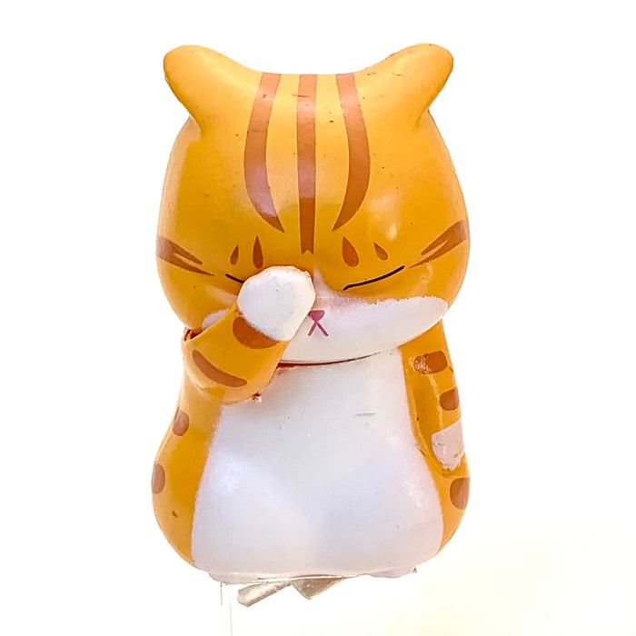 Cat Face Palm Figurine