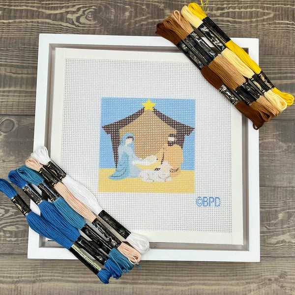 Nativity Needlepoint Kit