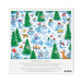 A square printed puzzle cover or game box front featuring a colorful cartoon winter scene with snowmen, trees, ice balls, and animals under the title 'SNOWBALL FIGHT!'. The design has a white border and a short block of text below the illustration.