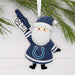 NFL Indianapolis Colts Santa Fan Hallmark Ornament