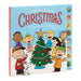 Book cover of 'A Charlie Brown Christmas' with cartoon characters around a Christmas tree.