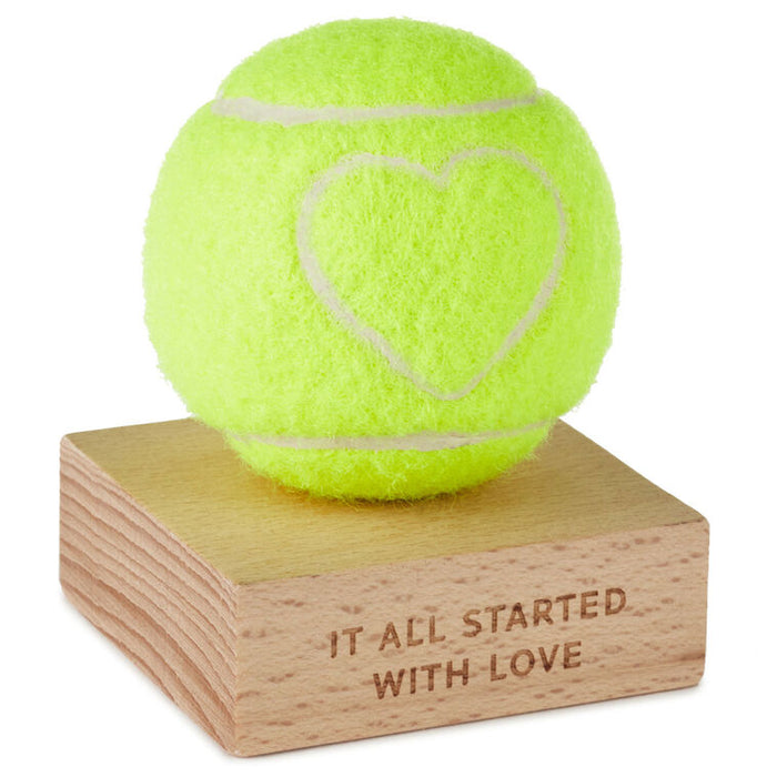 It All Started With Love Tennis Ball