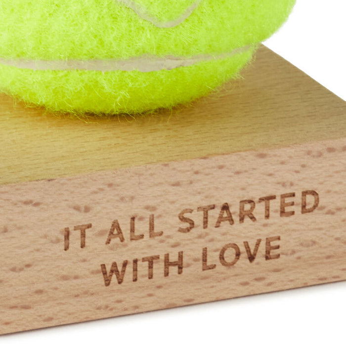 It All Started With Love Tennis Ball