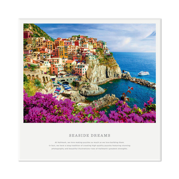 Seaside Dreams Italian Coast 550-Piece Jigsaw Puzzle