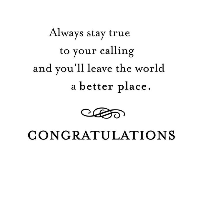 You Are an Inspiration Ph.D. Graduation Card