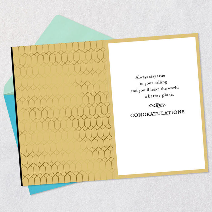 You Are an Inspiration Ph.D. Graduation Card