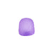 A single textured purple dome-shaped accessory, resembling a silicone grip or protective cap, centered on a plain white background.