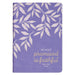 Faithful Promise Lavender Garden Faux Leather Classic Journal