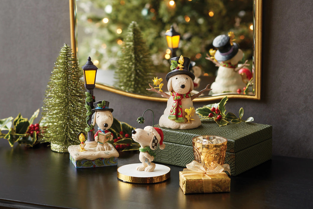 Snoopy Snowman Figurine by Jim Shore