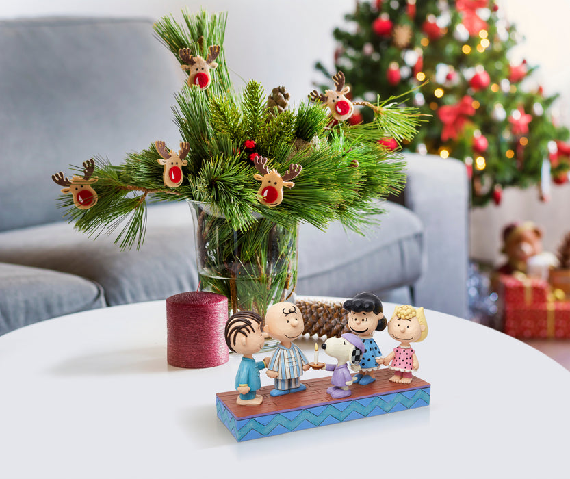 Peanuts Gang in Christmas PJ's by Jim Shore