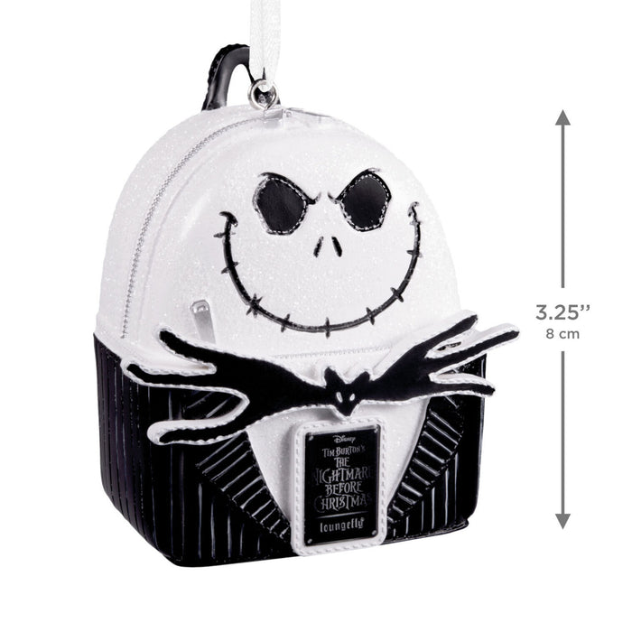 Loungefly Disney Tim Burton's The Nightmare Before Christmas Jack Skellington Backpack Hallmark Ornament