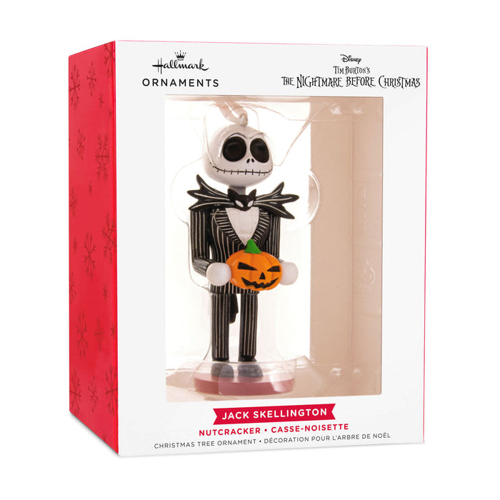 Hallmark Jack Skellington Nutcracker ornament packaging
