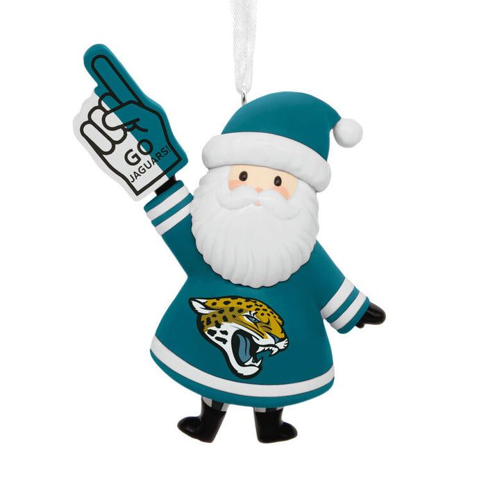 NFL Jacksonville Jaguars Santa Fan Hallmark Ornament