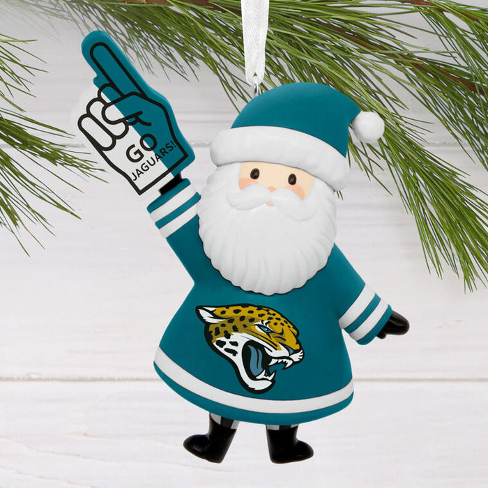 NFL Jacksonville Jaguars Santa Fan Hallmark Ornament