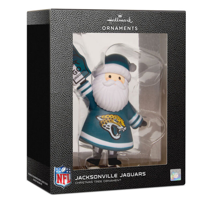 NFL Jacksonville Jaguars Santa Fan Hallmark Ornament