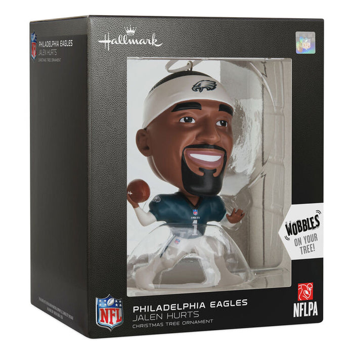 NFL Philadelphia Eagles Jalen Hurts Bobblehead Hallmark Ornament