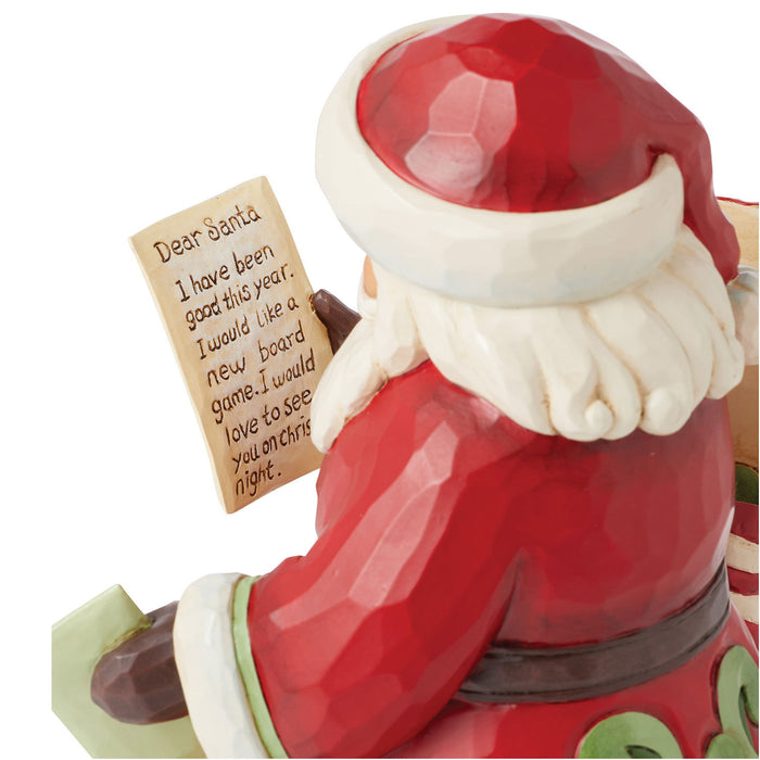 Hallmark Exclusive Santa With Letter 2024 Dated Figurine by Jim Shore