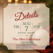 Promotional poster for Trudy's Hallmark Jingle & Mingle event with Christmas decorations.