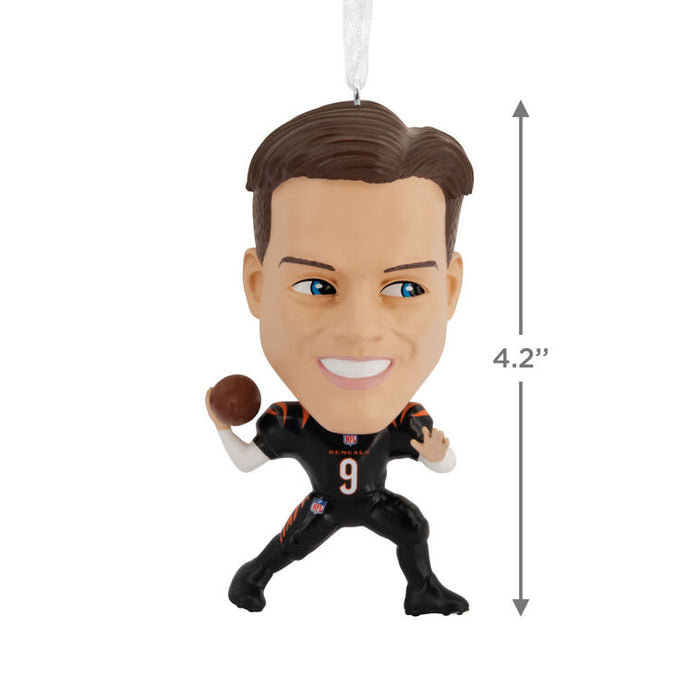 NFL Cincinnati Bengals Joe Burrow Bobblehead Hallmark Ornament