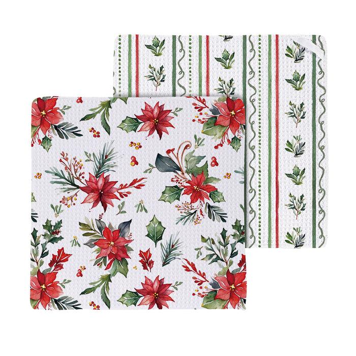 Poinsettia Bliss Kitchen Gift Set