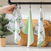 Trees & Gingham Quick Dry Dish Cloth, Set of 3