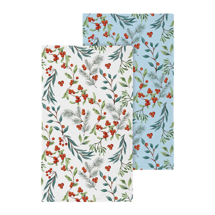 Foliage Double-Sided Kitchen Towel