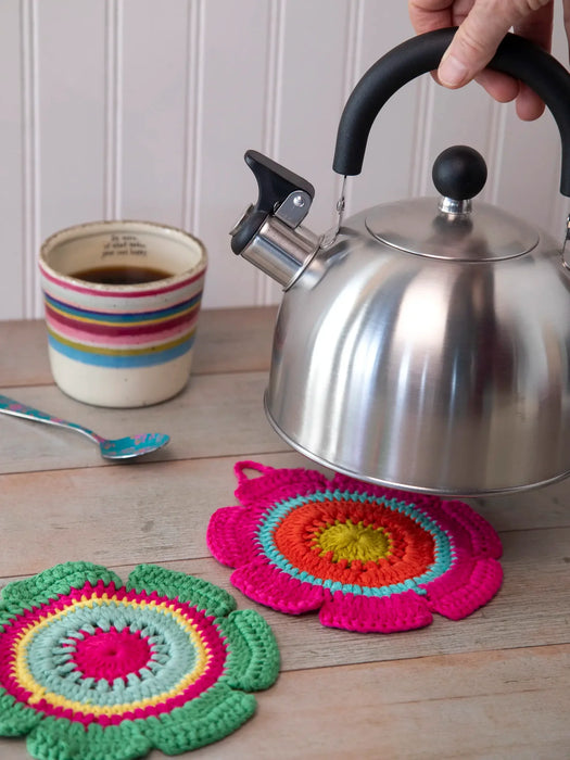 Daisy Crochet Dishcloths