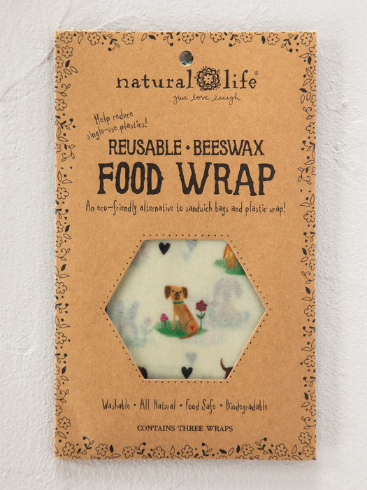Dog Beeswax Wraps, Set of 3