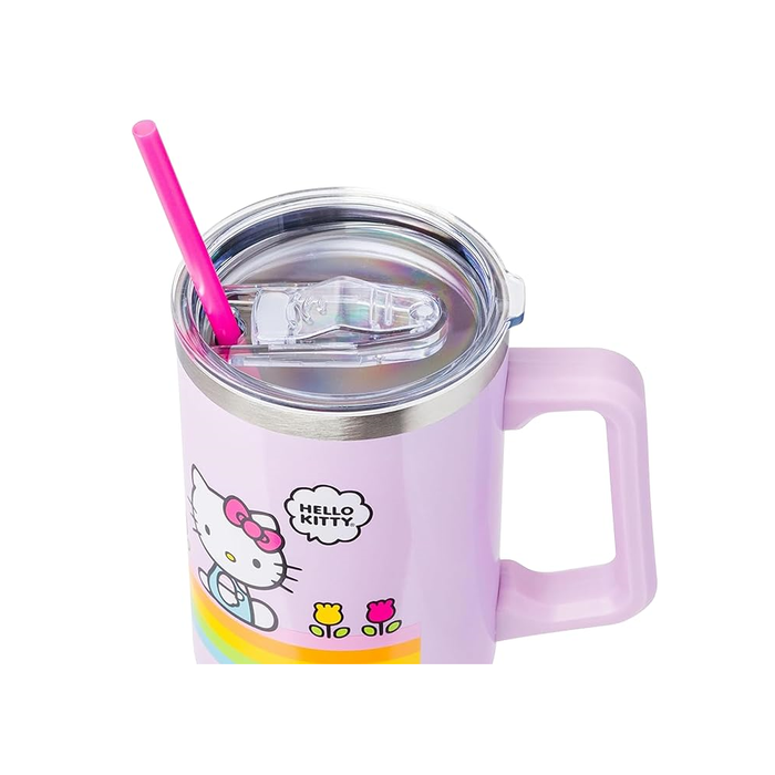 Hello Kitty Cactus Flowers 40oz Stainless Steel Tumbler