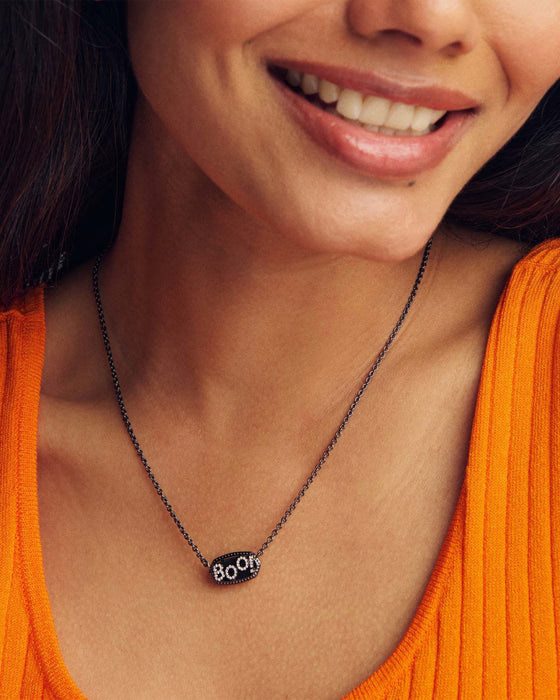 Kendra-Scott-Elisa-Boo-Pendant-Necklace-Black-Granite-Gunmetal-00