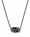 Kendra-Scott-Elisa-Boo-Short-Pendant-Necklace-Gunmetal-Black-Galaxy-Granite-02