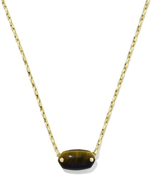 Kendra-Scott-Elisa-Riveted-Short-Pendant-Necklace-Gold-Dark-Brown-Hawks-Eye-00