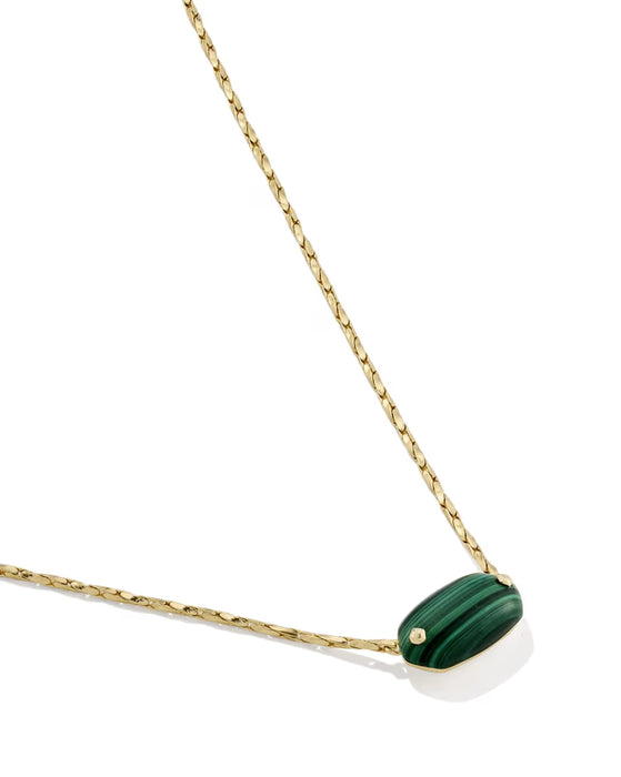 Kendra-Scott-Elisa-Riveted-Short-Pendant-Necklace-Gold-Green-Malachite-02