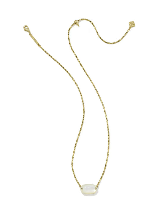 Kendra-Scott-Elisa-Riveted-Short-Pendant-Necklace-Gold-Ivory-MOP-01